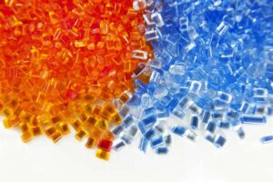 plastic polymer granules